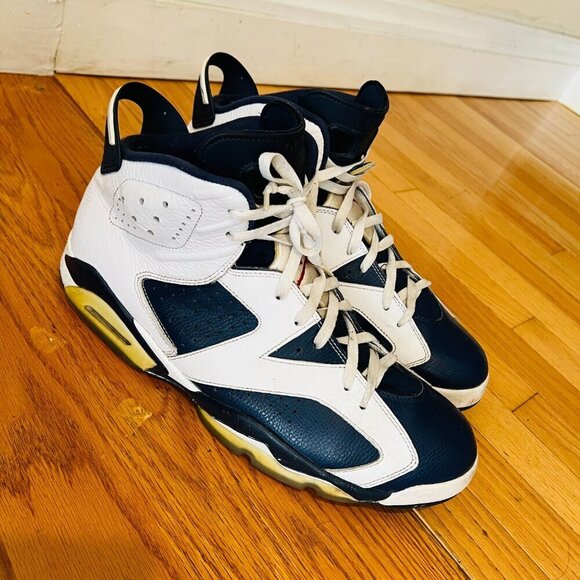 Size 14 - Jordan 6 Retro Olympic 2012 - Picture 2 of 16